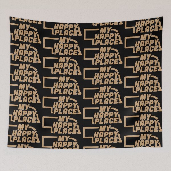 Item preview, Nebraska My Happy Place designed and sold by Creatively Torn.