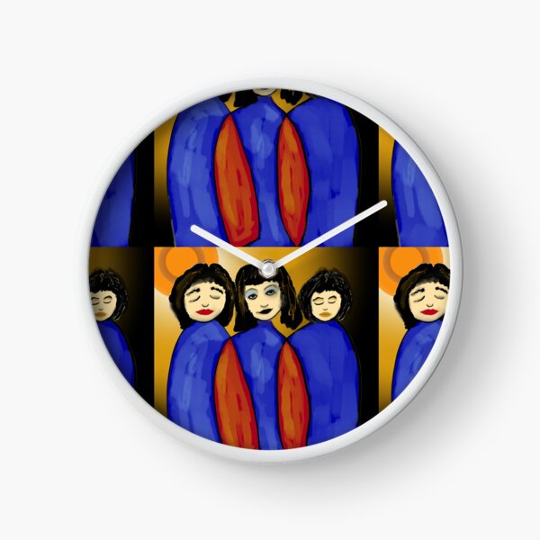 Three Sisters Clock