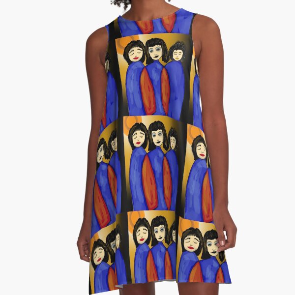 Three Sisters A-Line Dress
