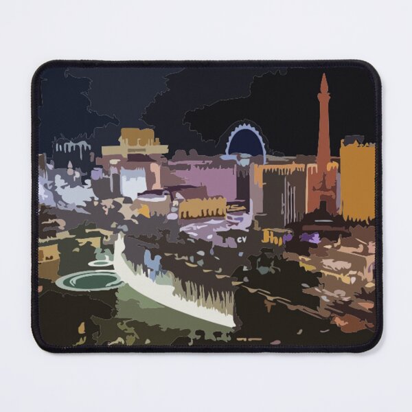 Item preview, Las Vegas Strip Skyline Painting designed and sold by Positive Lad.