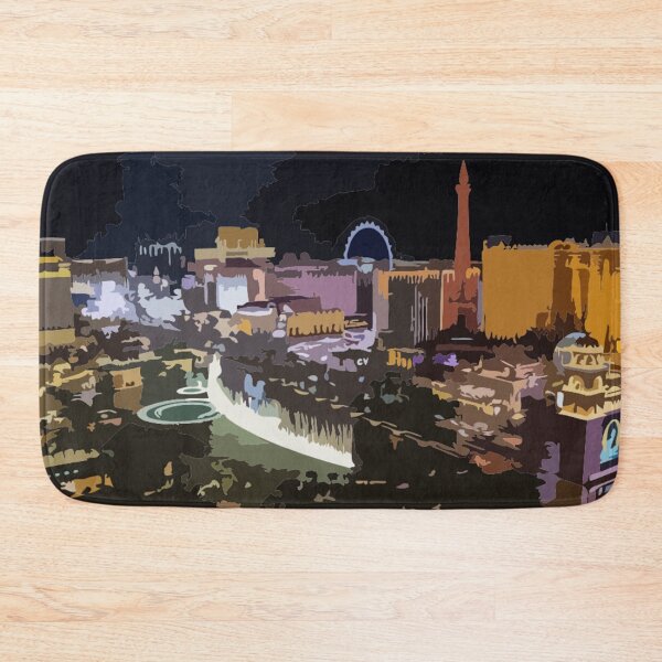 Item preview, Las Vegas Strip Skyline Painting designed and sold by Positive Lad.
