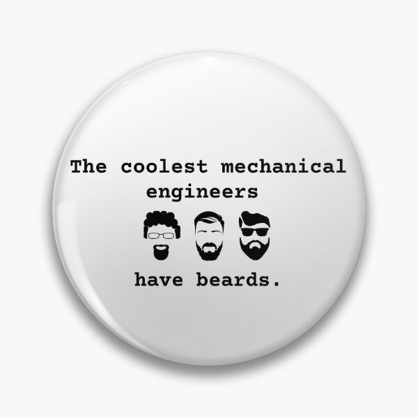 Item preview, The coolest mechanical engineers have beards.  designed and sold by A-priori.