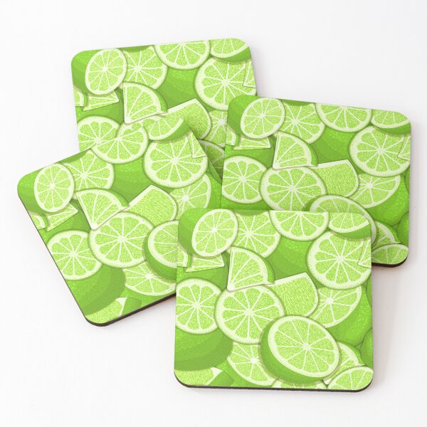 Item preview, lemons green pattern designed and sold by HarleyGarner.