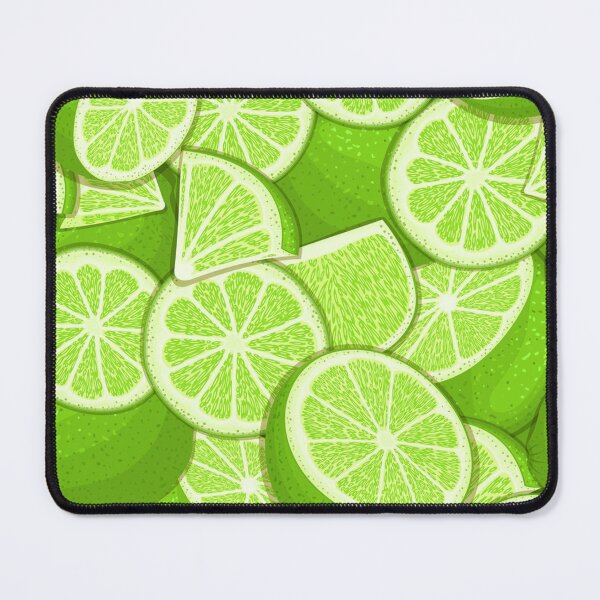 Item preview, lemons green pattern designed and sold by HarleyGarner.