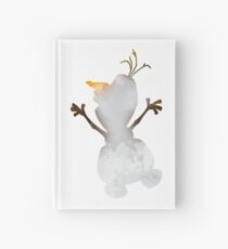 Snowman Inspired Silhouette Hardcover Journal