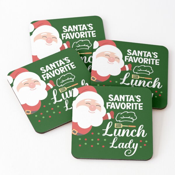 Item preview, Santa's Favorite Lunch Lady designed and sold by koonam.