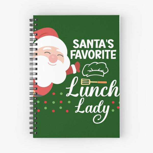 Item preview, Santa's Favorite Lunch Lady designed and sold by koonam.