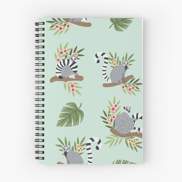Item preview, Lemur hand drawn vector pattern designed and sold by HarleyGarner.