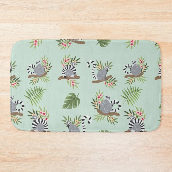 Item preview, Lemur hand drawn vector pattern designed and sold by HarleyGarner.