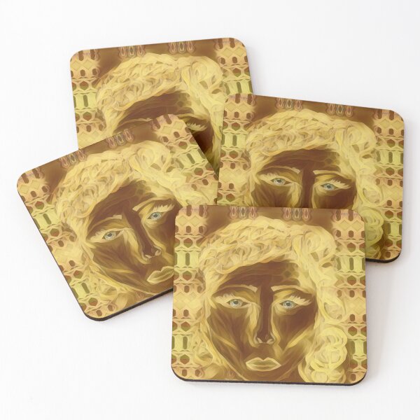 Item preview, Face of Gold designed and sold by JilClaireArt.