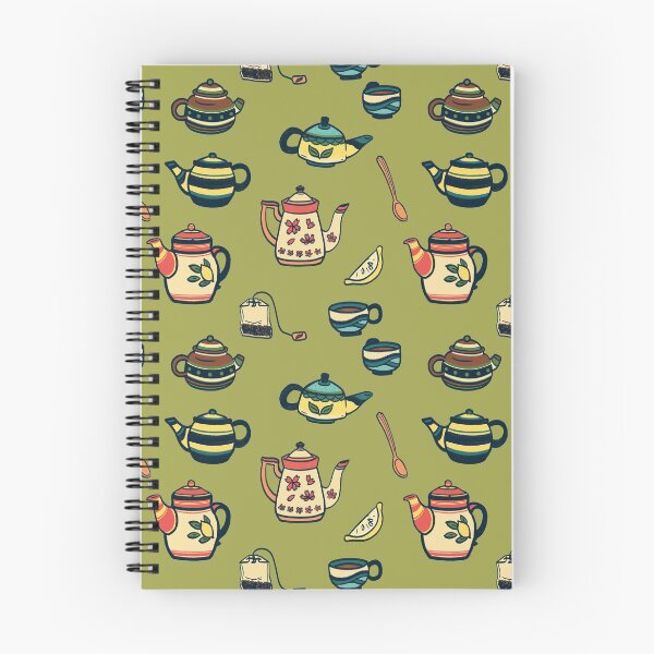 Item preview, Colorful Teapot Pattern Print designed and sold by redvioletart.