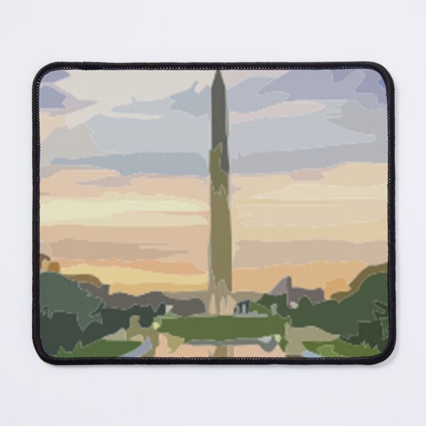 Item preview, Washington Monument Abstract Painting designed and sold by Positive Lad.