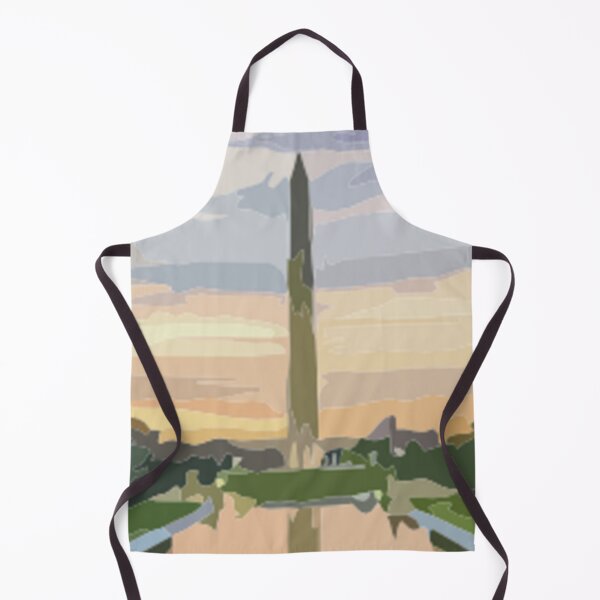 Item preview, Washington Monument Abstract Painting designed and sold by Positive Lad.