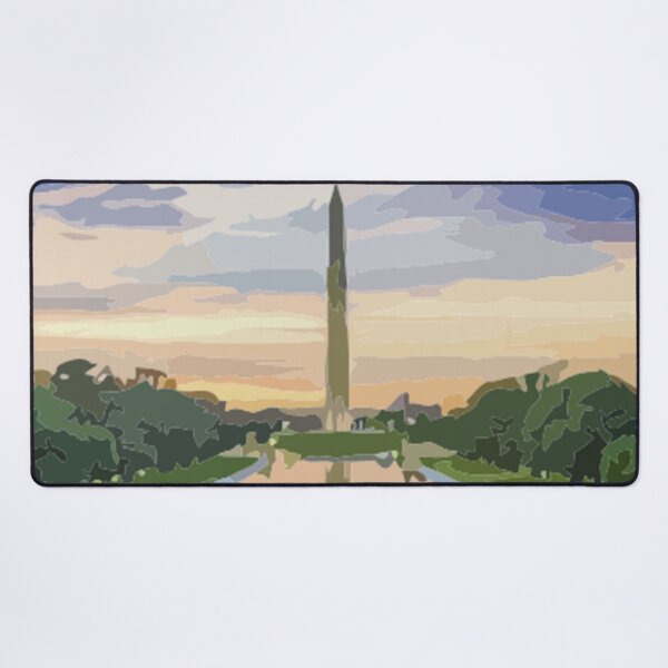 Item preview, Washington Monument Abstract Painting designed and sold by Positive Lad.