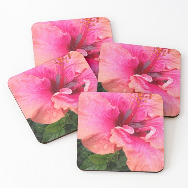 Item preview, Pink Orange Hibiscus designed and sold by KimSyOk.