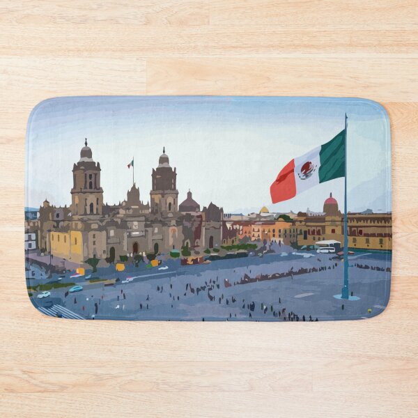 Item preview, Zocalo Square Painting designed and sold by Positive Lad.