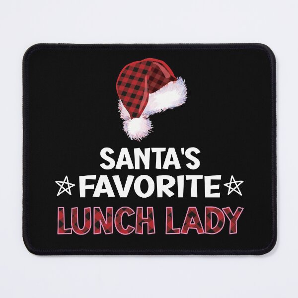 Item preview, Santa's Favorite Lunch Lady designed and sold by koonam.