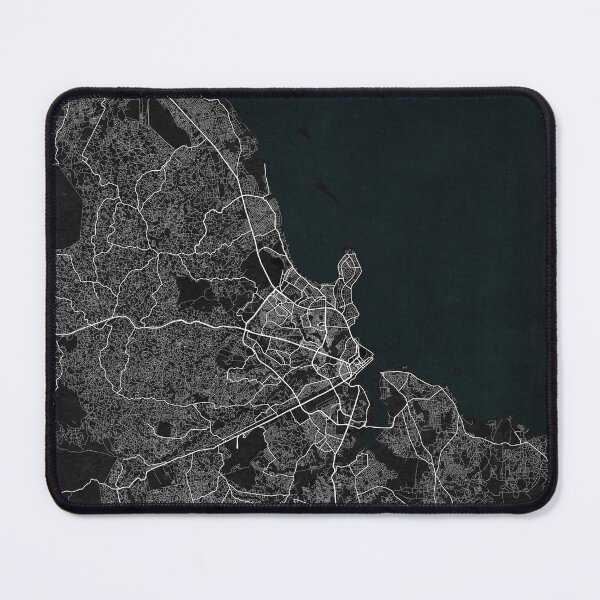 Item preview, Dar es Salaam City Map of Tanzania - Dark designed and sold by deMAP.