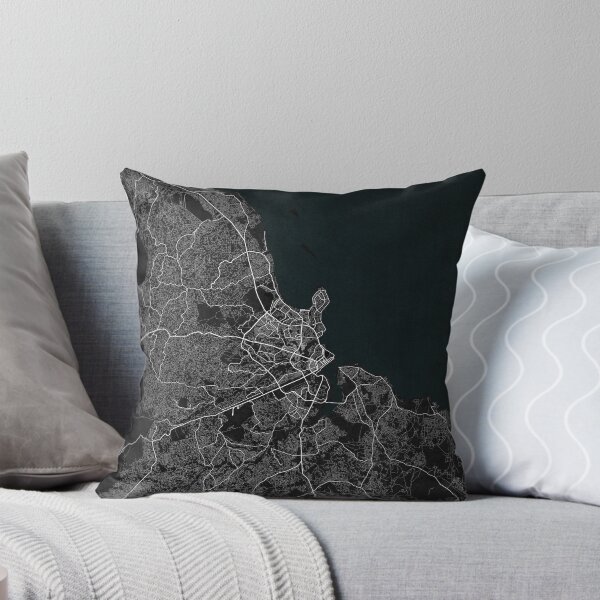 Item preview, Dar es Salaam City Map of Tanzania - Dark designed and sold by deMAP.
