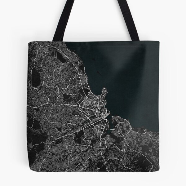 Item preview, Dar es Salaam City Map of Tanzania - Dark designed and sold by deMAP.