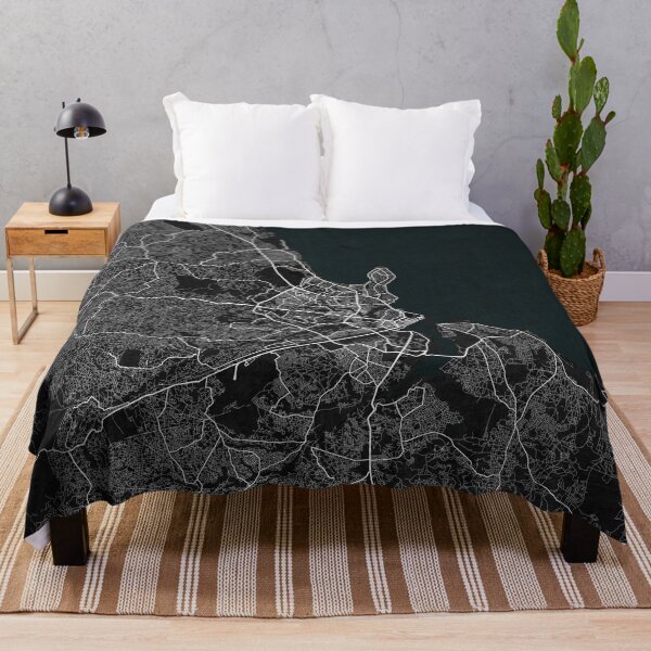 Item preview, Dar es Salaam City Map of Tanzania - Dark designed and sold by deMAP.