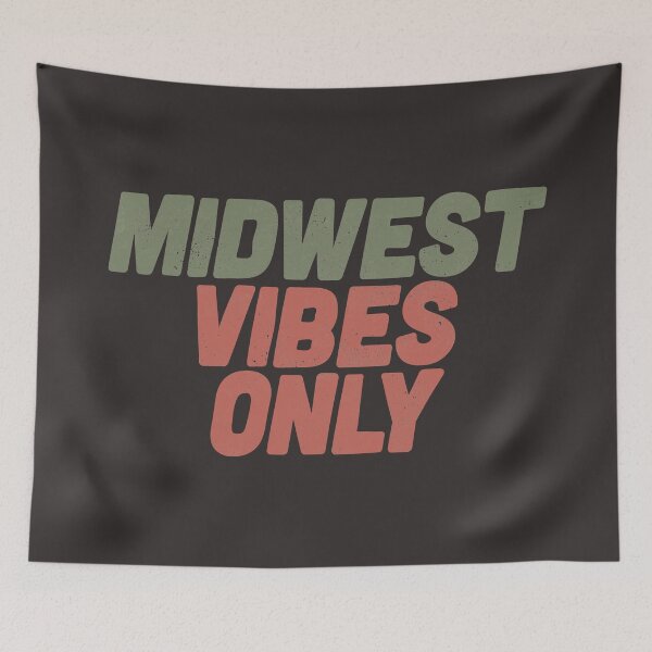 Item preview, Midwest Vibes Only designed and sold by Creatively Torn.