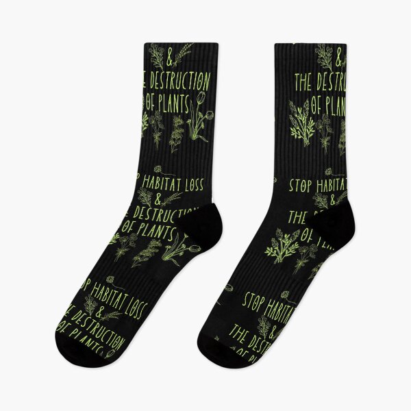Item preview, Stop Habitat Loss & The Destruction Of Plants Design designed and sold by EarthArtDesigns.