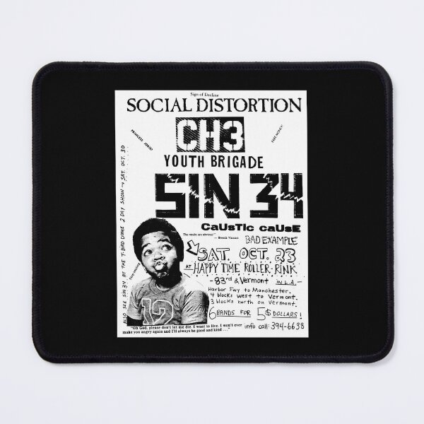 Item preview, Men Women 1982 Punk Show Flyer Youth Brigade At The Happy Time Roller Rink Premium Awesome For Music designed and sold by DanykaRatke.