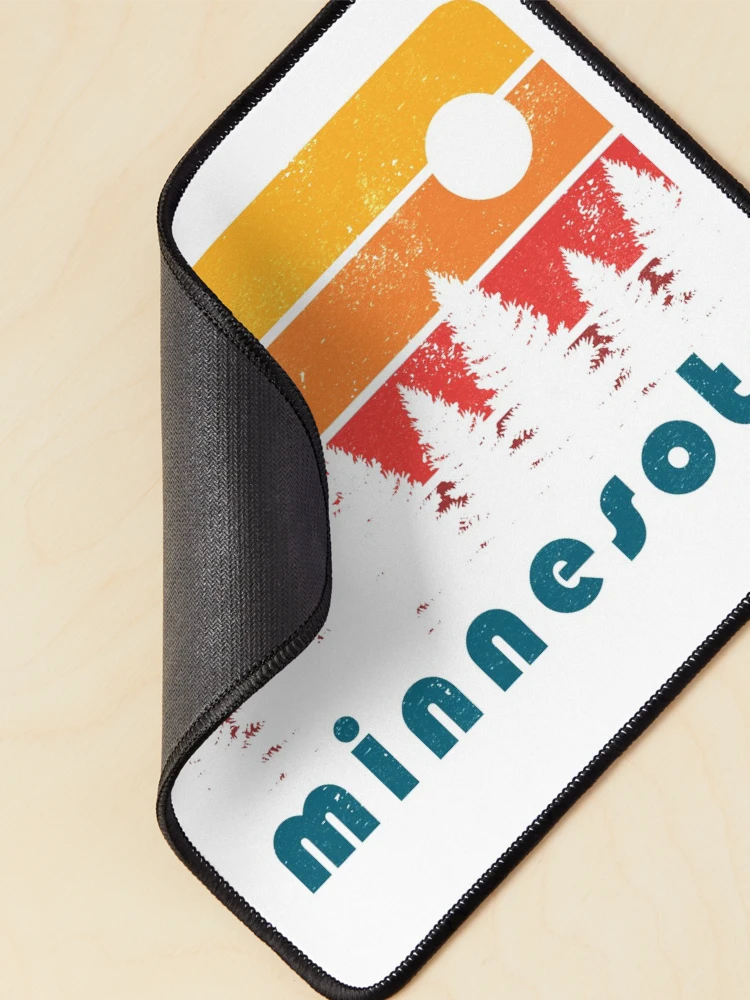 Thumbnail 2 of 5, Mouse Pad, Vintage Minnesota Sunset designed and sold by ThreeTreeDesign.