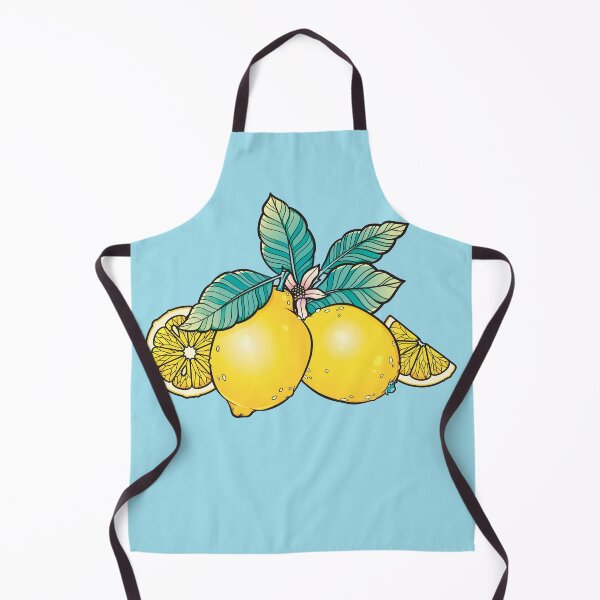 Item preview, Lemons and leaves designed and sold by Wendy Bazuta.