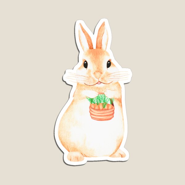 Step-by-Step Guide to Drawing a Charming Rabbit Holding a Carrot -  shop.nil-tech