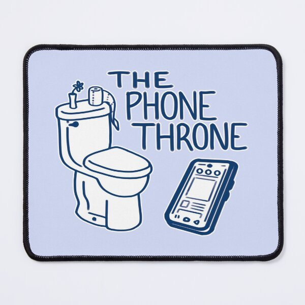 Item preview, The Phone Throne Toilet designed and sold by redvioletart.