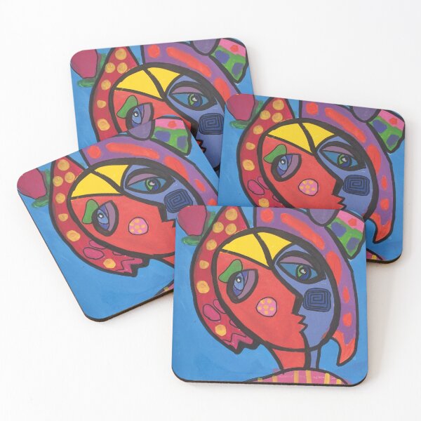 Item preview, Expressive Half-and-Half designed and sold by arts'Kool @ KAZWORKS.