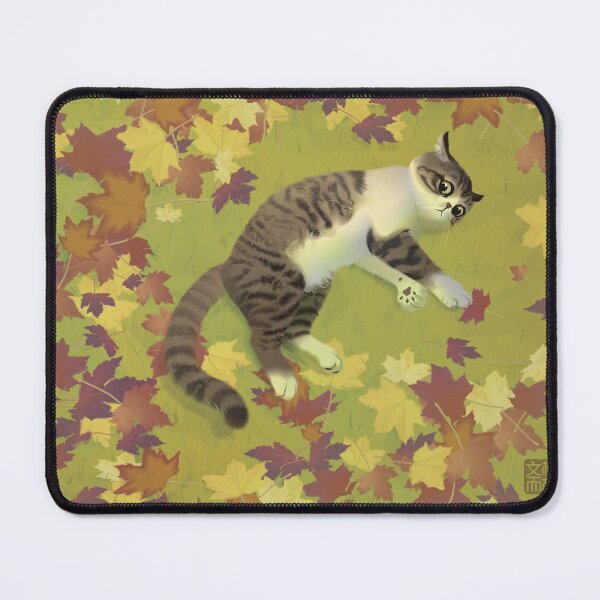 Item preview, Autumn Cat designed and sold by Wolfberry Studio.