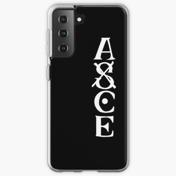 ASCE AUF SCHWARZ Samsung Galaxy Flexible Hülle