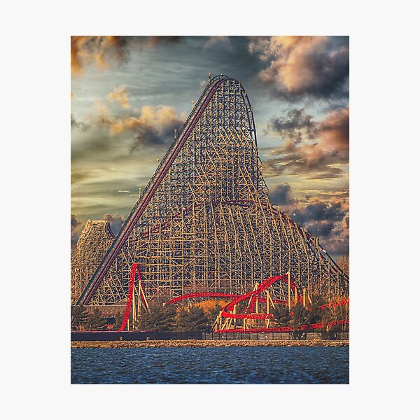 Item preview, Steel Vengeance Dramatic Sunset designed and sold by PeninsulaOT.