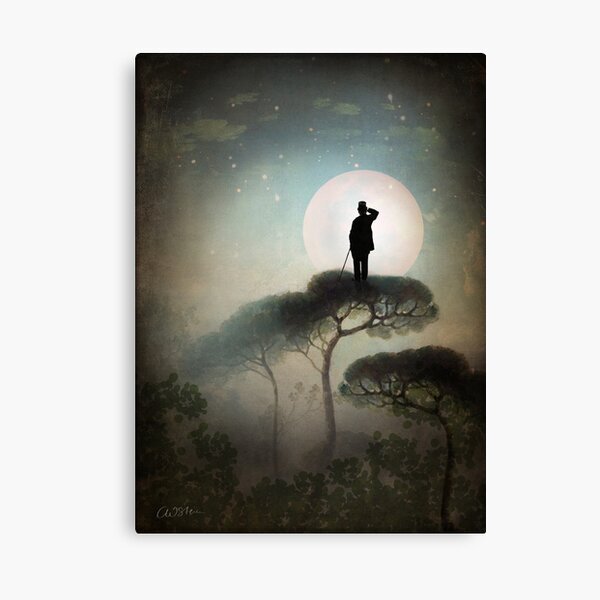 The Man in the Moon Leinwanddruck