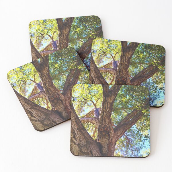 Item preview, Owl in the Tree Stump designed and sold by ColorfulPrints.