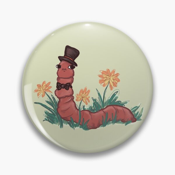 Item preview, Dapper Worm Man designed and sold by TheSaltedSlug.