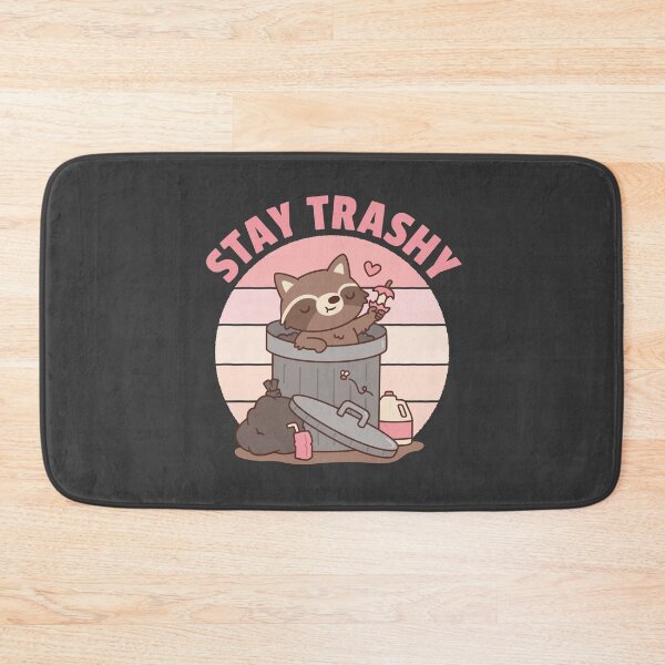 Item preview, Cute Raccoon Finds Apple In Trash, Stay Trashy Funny designed and sold by rustydoodle.