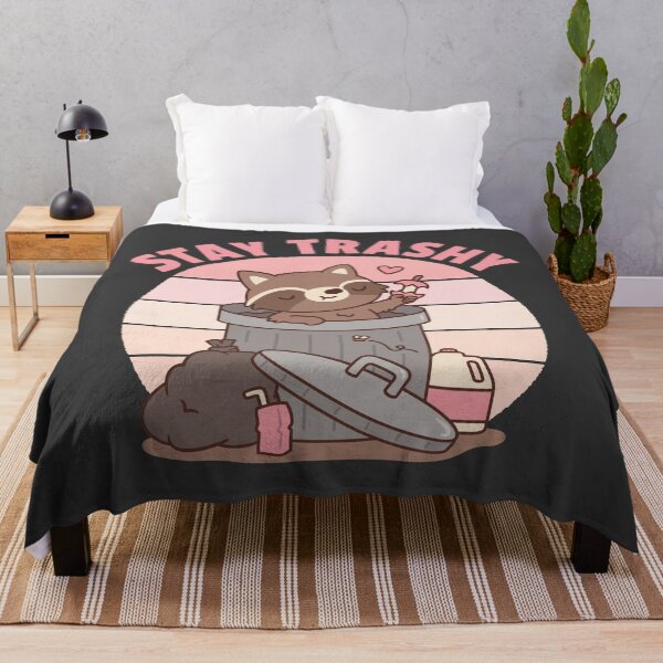 Item preview, Cute Raccoon Finds Apple In Trash, Stay Trashy Funny designed and sold by rustydoodle.