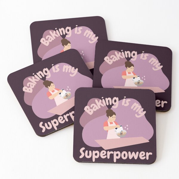 Item preview, Baking is my super power designed and sold by Liv Arnold.