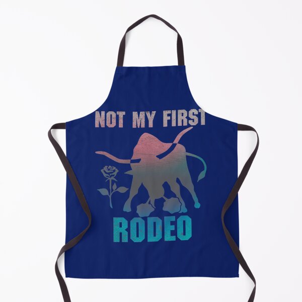 Item preview, film idea not my first rodeo - AWESOME Cowboy, funny, rodeos, bull riding, horse, humor, joke designed and sold by Dorothyruss.
