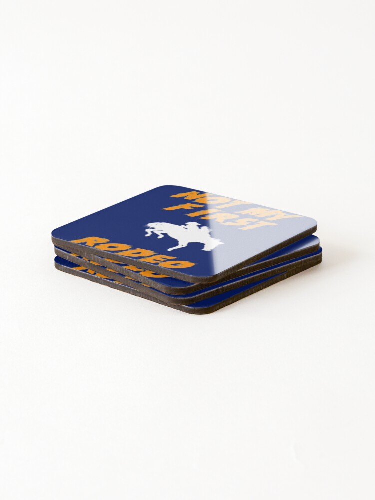 Thumbnail 4 of 5, Coasters (Set of 4), My First Rodeo designed and sold by Dorothyruss.