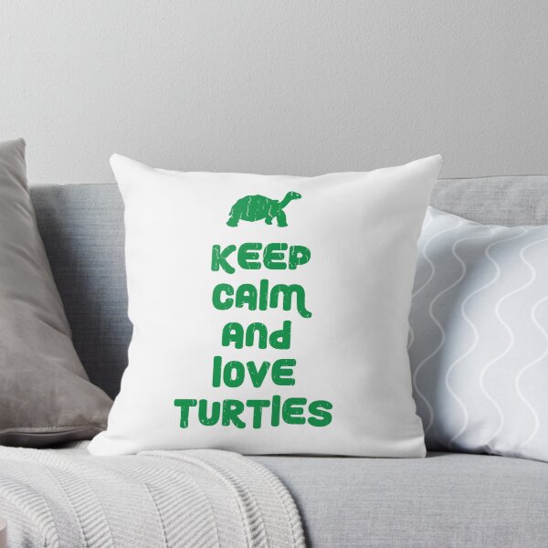 Artikelvorschau, Behalten Sie Ruhe und lieben Sie Schildkröten entworfen und verkauft von vibewithme.