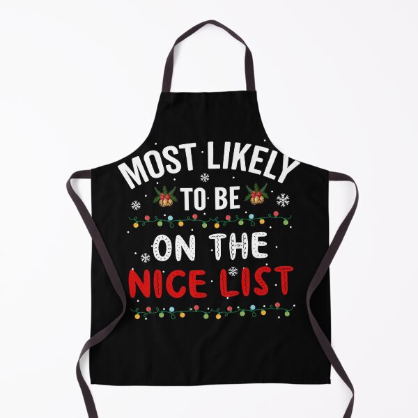 Item preview, Most Likely To Be On The Nice List, Christmas designed and sold by Fabvity.