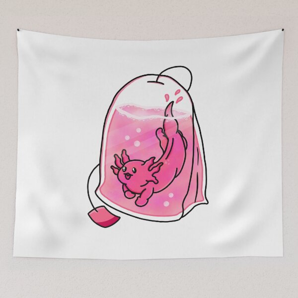 Item preview, Axolotl Teabag designed and sold by Kimprut.