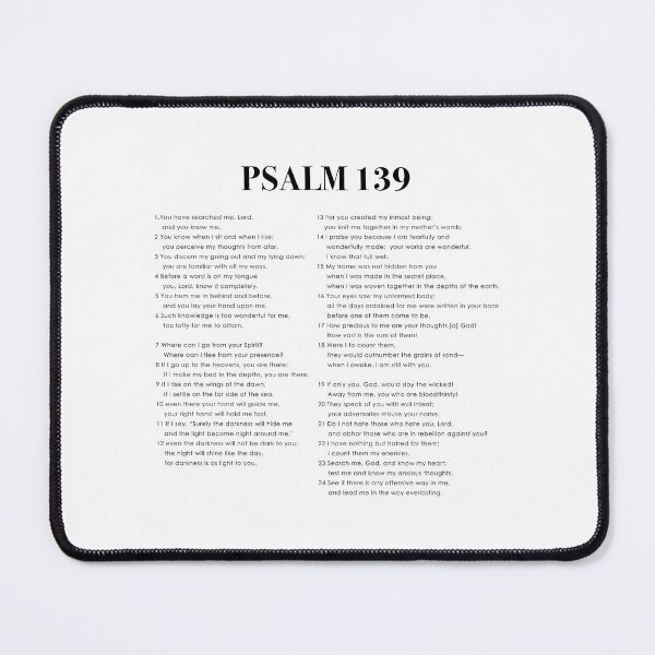Item preview, Psalm 139 designed and sold by corbrand.