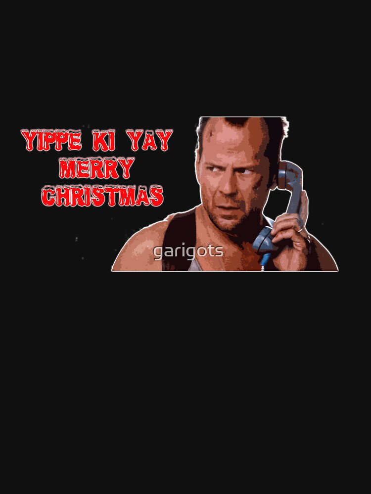 christmas die hard shirt