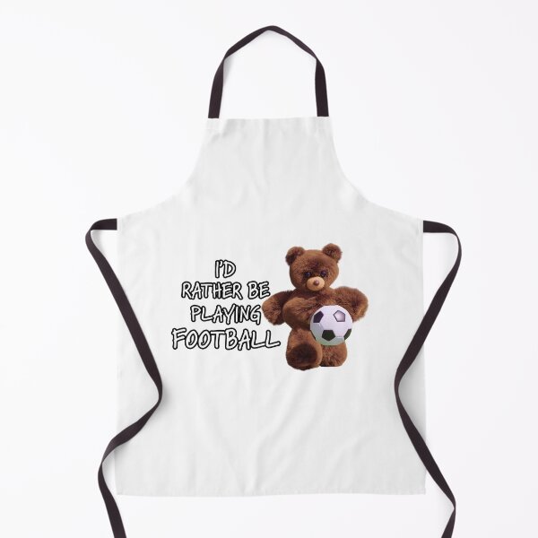 Item preview, I'd Rather Be Playing Football Teddy Bear designed and sold by KTSubz Faith & Fun Designs.